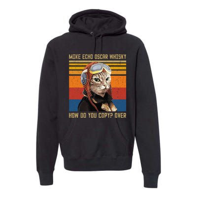 Mike Echo Oscar Whisky How Do You Copy Premium Hoodie