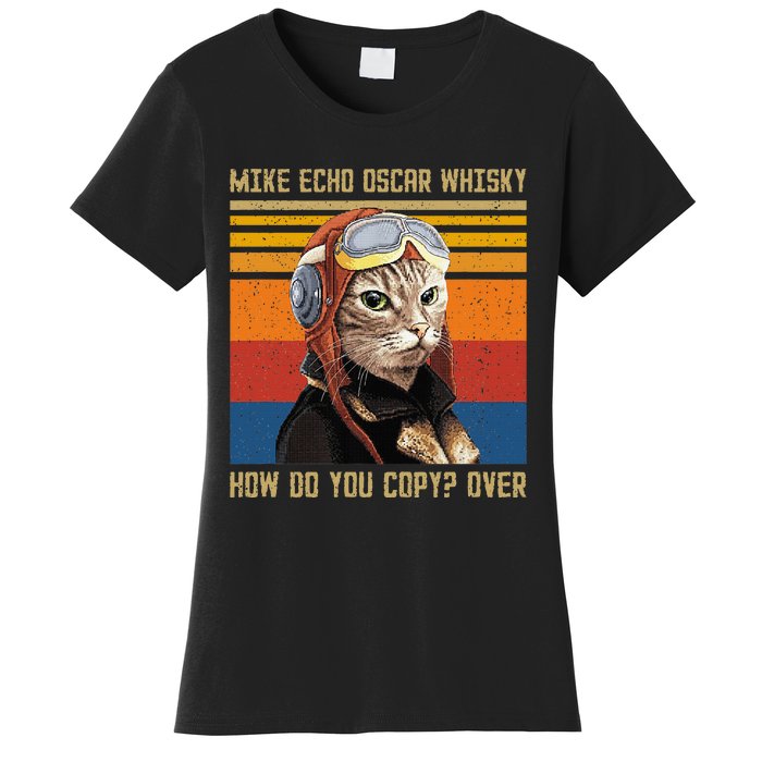 Mike Echo Oscar Whisky How Do You Copy Women's T-Shirt