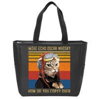 Mike Echo Oscar Whisky How Do You Copy Zip Tote Bag