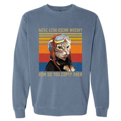 Mike Echo Oscar Whisky How Do You Copy Garment-Dyed Sweatshirt