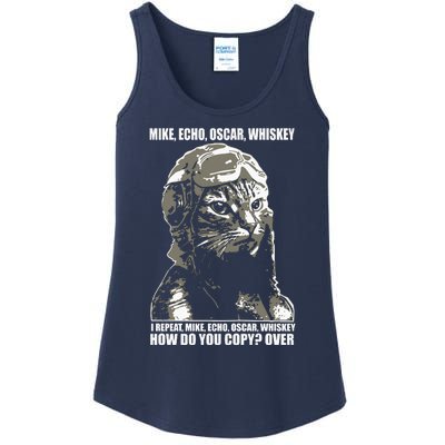 Mike Echo Oscar Whiskey I Repeat Mike Echo Oscar Whiskey How Do You Copy Over Ca Ladies Essential Tank