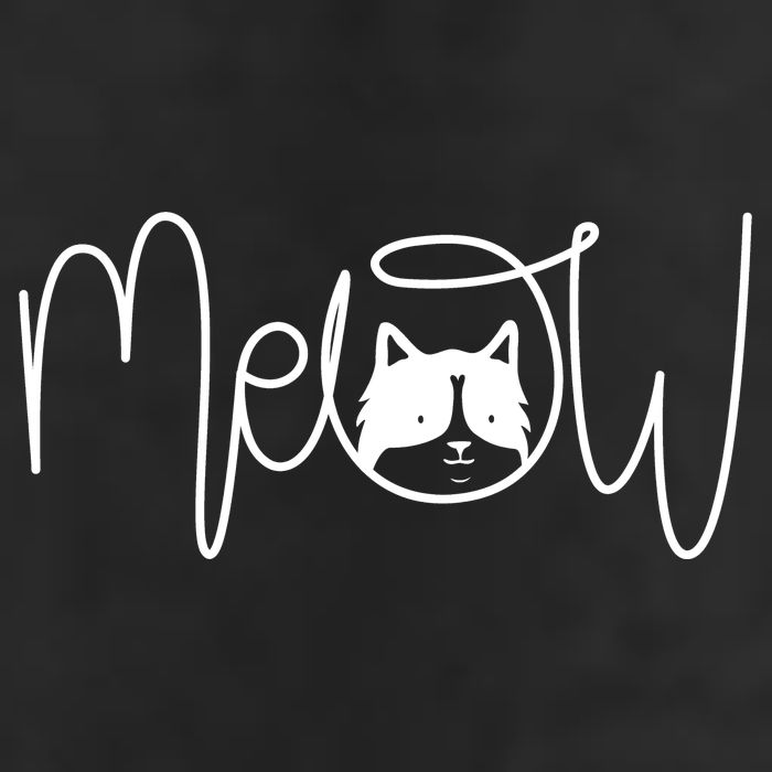 Meow Cat Calligraphy 15oz Campfire Ceramic Mug