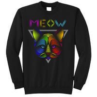 Meow Cat Neon Sweatshirt