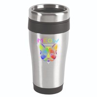 Meow Cat Neon 16oz Travel Tumbler