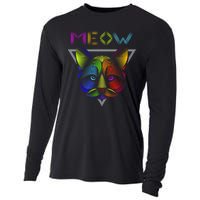 Meow Cat Neon Cooling Performance Long Sleeve Crew