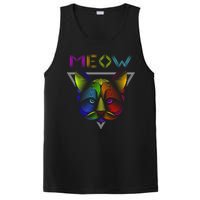 Meow Cat Neon PosiCharge Competitor Tank