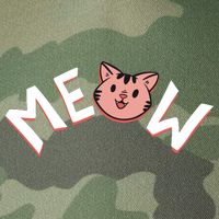 Meow Kitten Face Legacy Tie Dye Trucker Hat