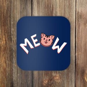 Meow Kitten Face Coaster