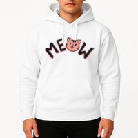 Meow Kitten Face Hoodie