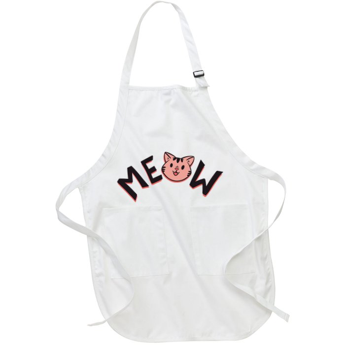 Meow Kitten Face Apron