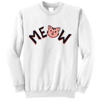 Meow Kitten Face Sweatshirt