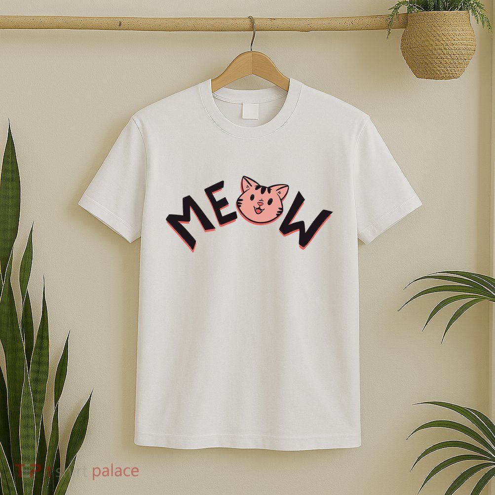 Meow Kitten Face T-Shirt