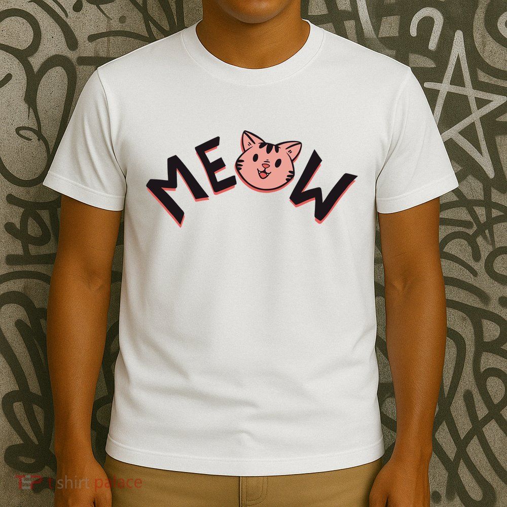 Meow Kitten Face T-Shirt