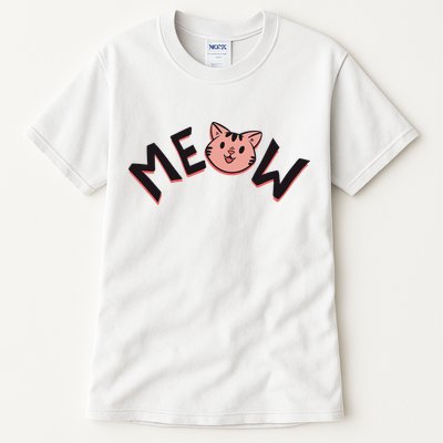Meow Kitten Face Tall T-Shirt