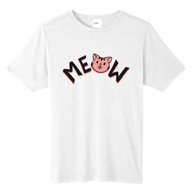 Meow Kitten Face Tall Fusion ChromaSoft Performance T-Shirt