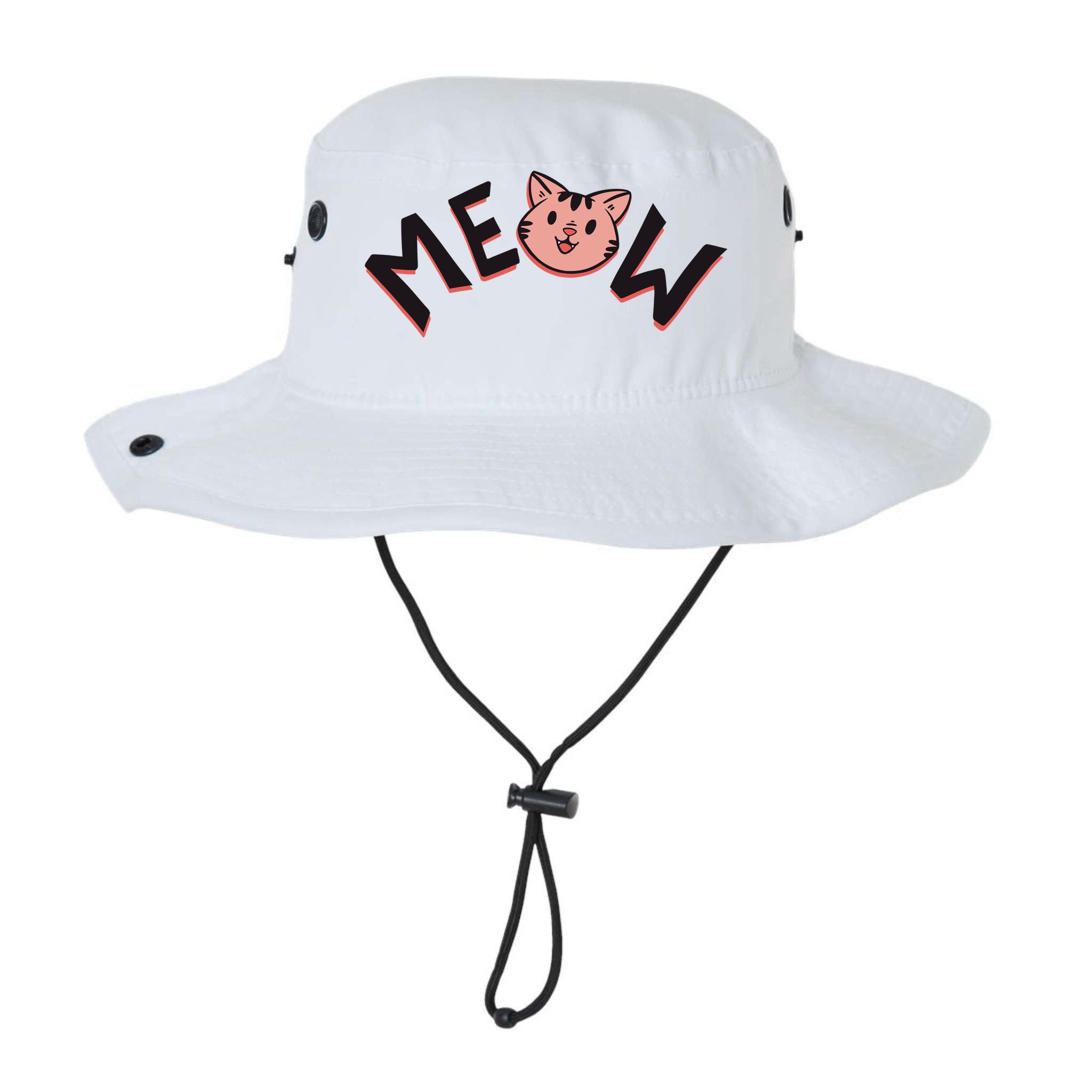 Meow Kitten Face Bucket Hat