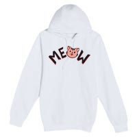 Meow Kitten Face Premium Pullover Hoodie