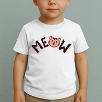 Meow Kitten Face Toddler T-Shirt