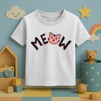 Meow Kitten Face Toddler T-Shirt