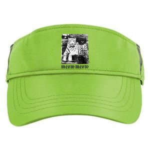 Meow Tiger Glitch Adult Drive Performance Visor