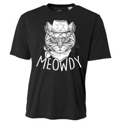 Meowdy Texas Cat Cooling Performance Crew T-Shirt