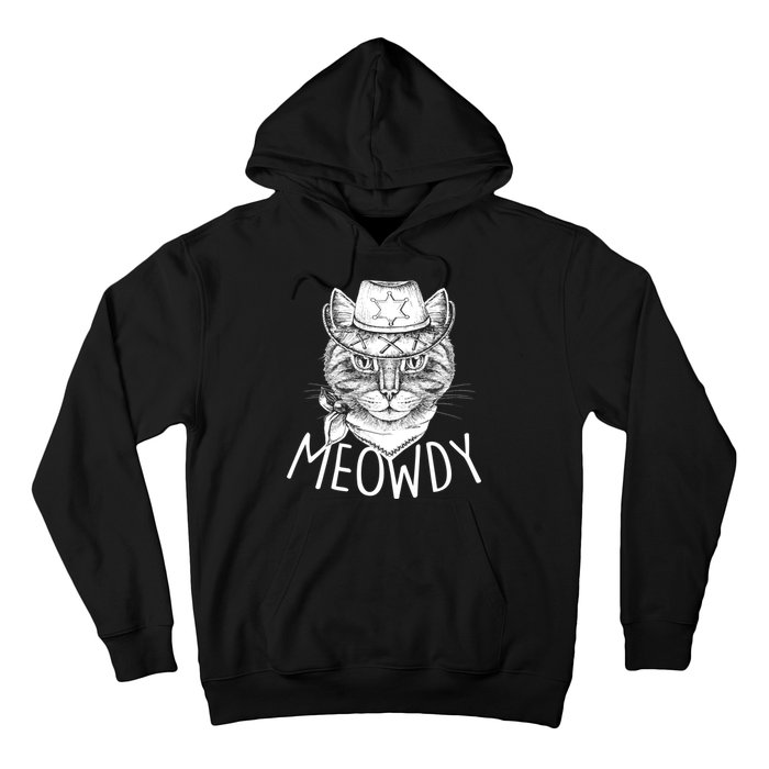 Meowdy Texas Cat Hoodie