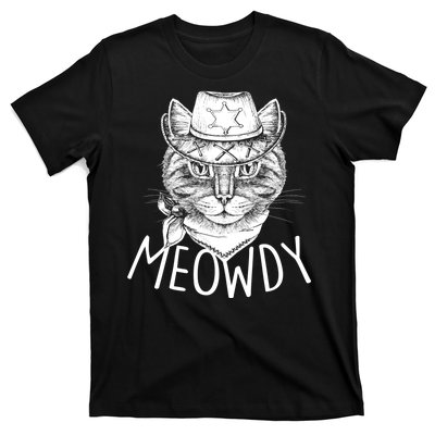 Meowdy Texas Cat T-Shirt