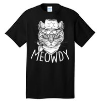 Meowdy Texas Cat Tall T-Shirt