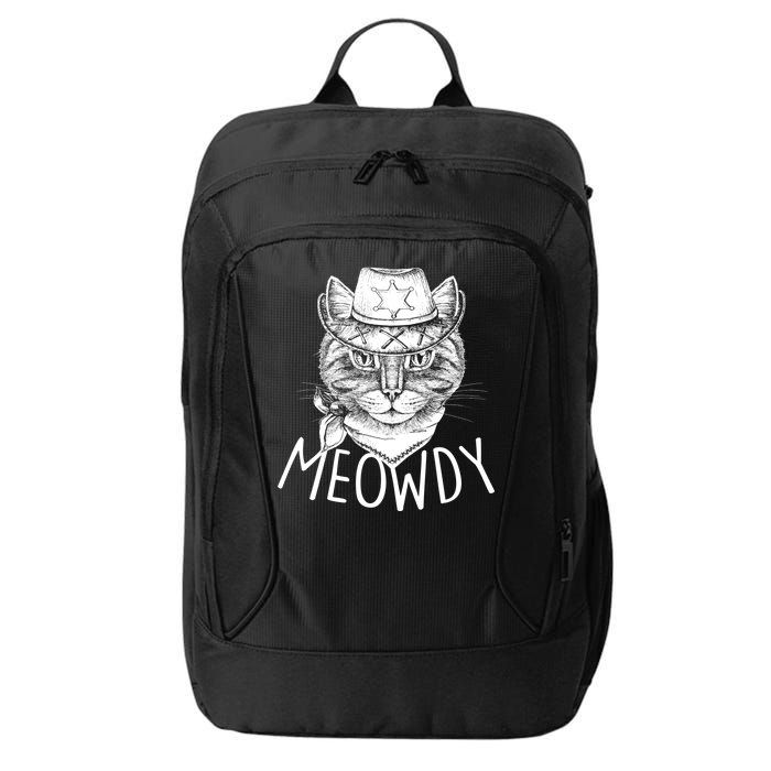 Meowdy Texas Cat City Backpack