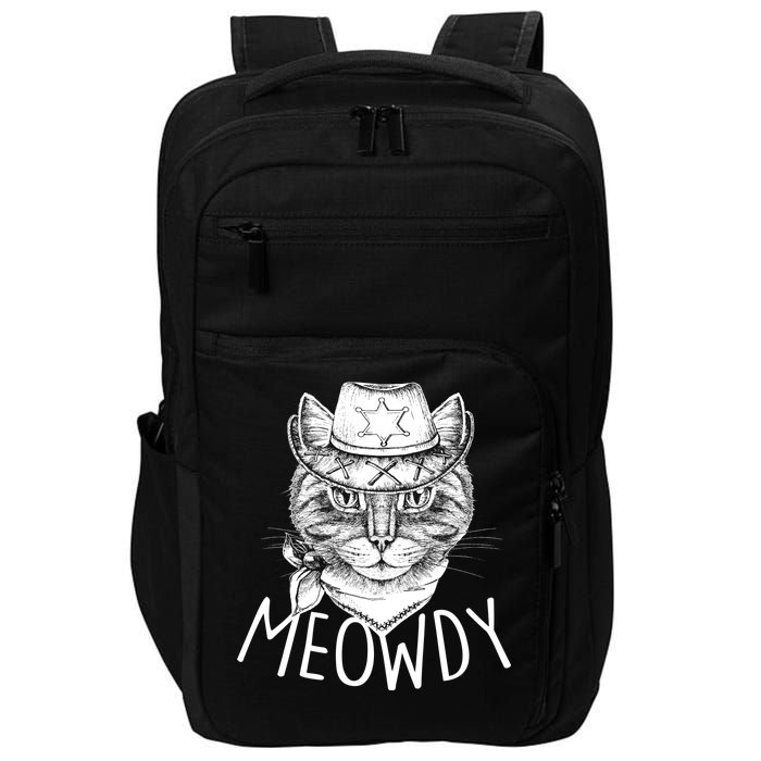 Meowdy Texas Cat Impact Tech Backpack