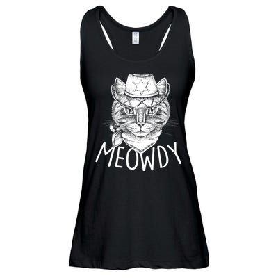 Meowdy Texas Cat Ladies Essential Flowy Tank