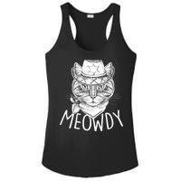 Meowdy Texas Cat Ladies PosiCharge Competitor Racerback Tank