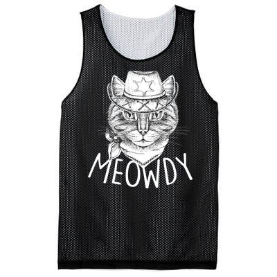 Meowdy Texas Cat Mesh Reversible Basketball Jersey Tank