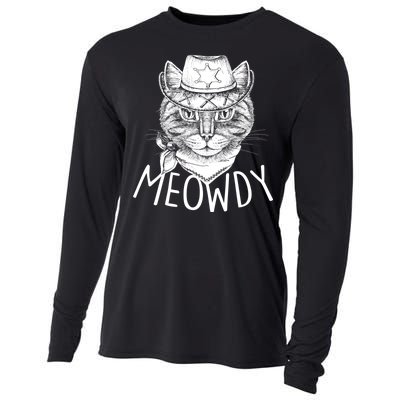 Meowdy Texas Cat Cooling Performance Long Sleeve Crew