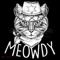 Meowdy Texas Cat Poster