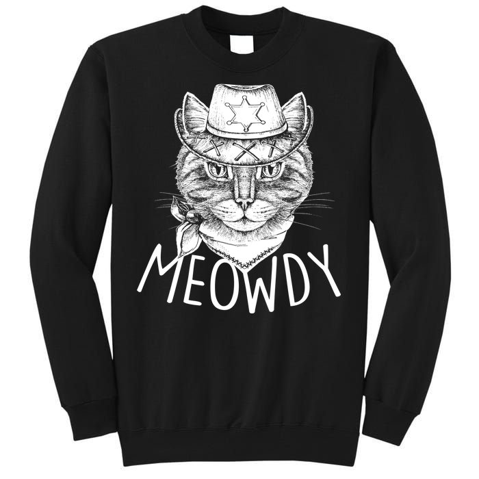 Meowdy Texas Cat Tall Sweatshirt