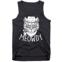 Meowdy Texas Cat Tank Top