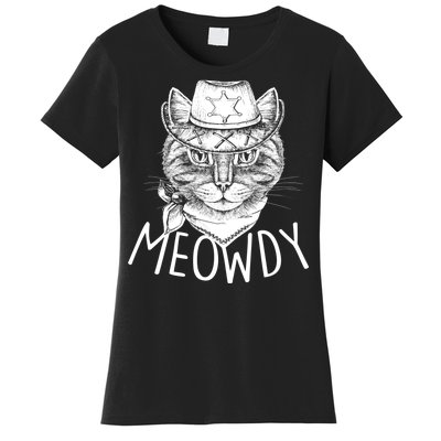 Meowdy Texas Cat Women's T-Shirt