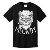 Meowdy Texas Cat Kids T-Shirt