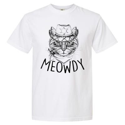 Meowdy Texas Cat Garment-Dyed Heavyweight T-Shirt