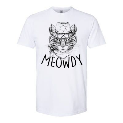 Meowdy Texas Cat Softstyle CVC T-Shirt