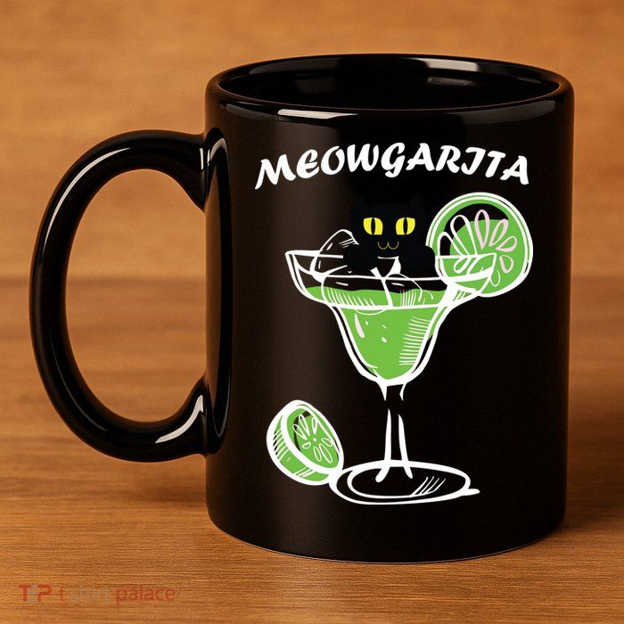 Meowgartia 11oz C Handle Ceramic Mug