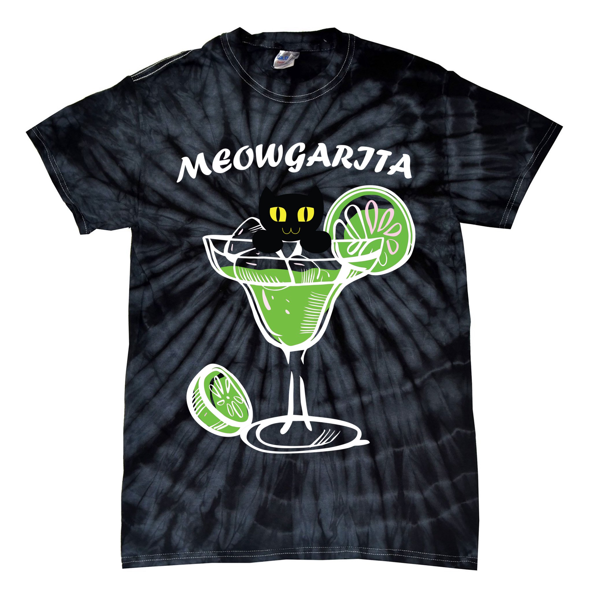 Meowgartia Tie-Dye T-Shirt