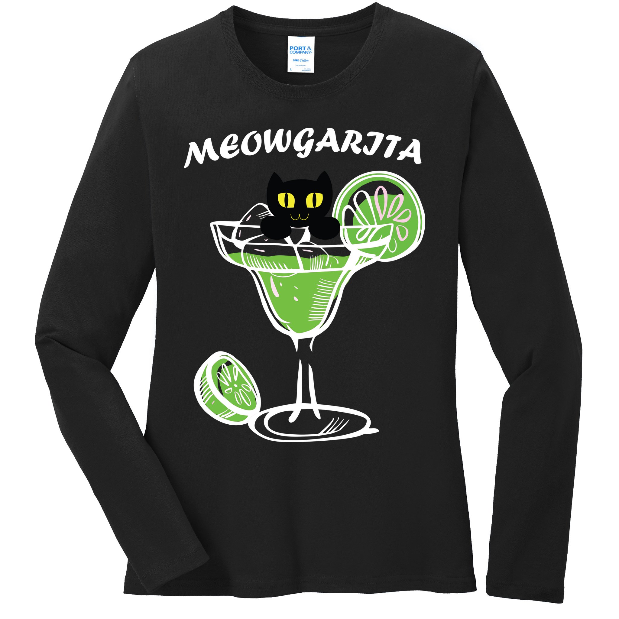 Meowgartia Ladies Long Sleeve Shirt