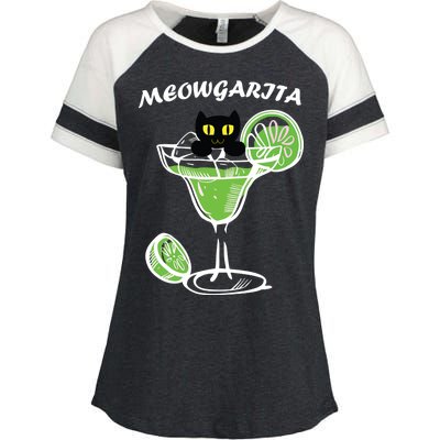 Meowgartia Enza Ladies Jersey Colorblock Tee