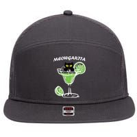 Meowgartia 7 Panel Mesh Trucker Snapback Hat