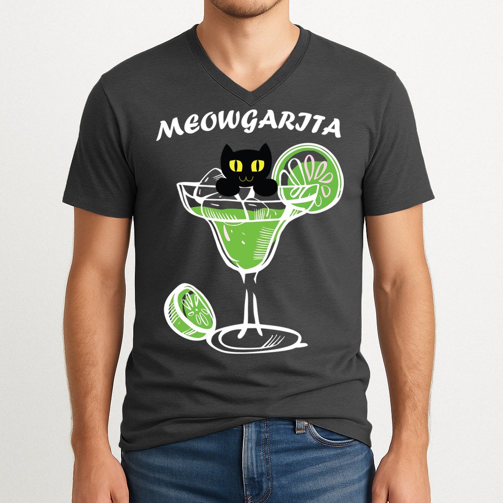Meowgartia V-Neck T-Shirt