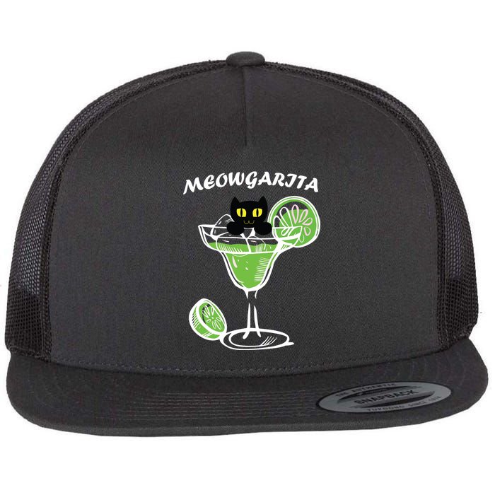 Meowgartia Flat Bill Trucker Hat