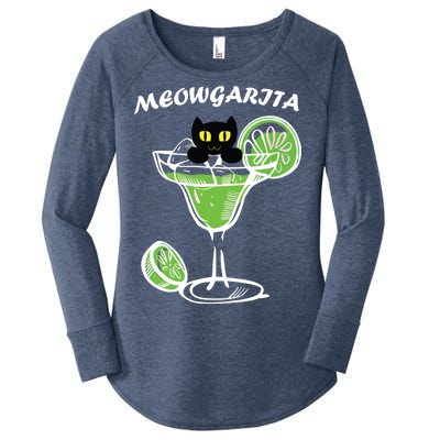 Meowgartia Women's Perfect Tri Tunic Long Sleeve Shirt