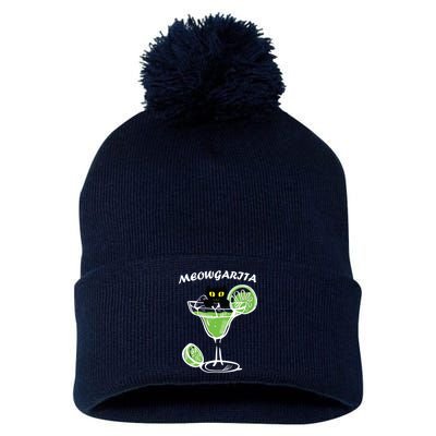 Meowgartia Pom Pom 12in Knit Beanie